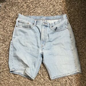 Levi's Men's Light Blue Jean Shorts